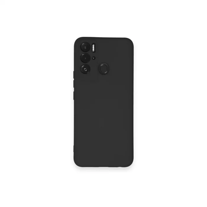 BUĞZ Tecno Pova Neo Kılıf Nano İçi Kadife Silikon - Siyah