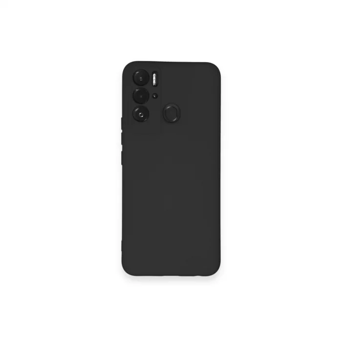 BUĞZ Tecno Pova Neo Kılıf Nano İçi Kadife Silikon - Siyah