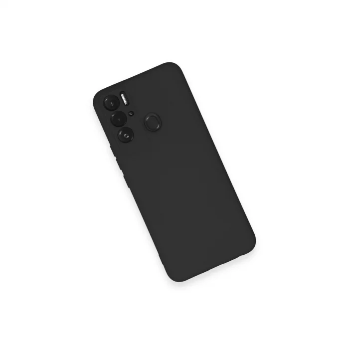 BUĞZ Tecno Pova Neo Kılıf Nano İçi Kadife Silikon - Siyah