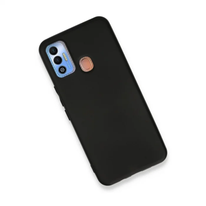 BUĞZ Tecno Spark 7t Kılıf First Silikon - Siyah