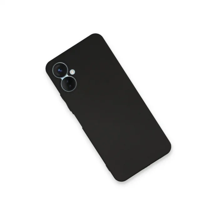 BUĞZ Tecno Spark 9 Pro Kılıf First Silikon - Siyah