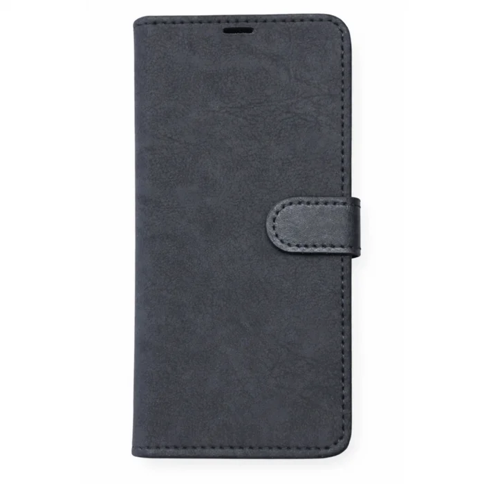 BUĞZ Tecno Spark 9t Trend S Plus Kapaklı Kılıf - Siyah