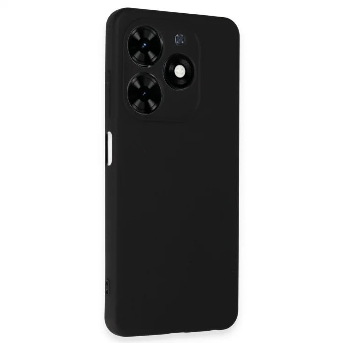 BUĞZ Tecno Spark Go 2024 Kılıf First Silikon - Siyah