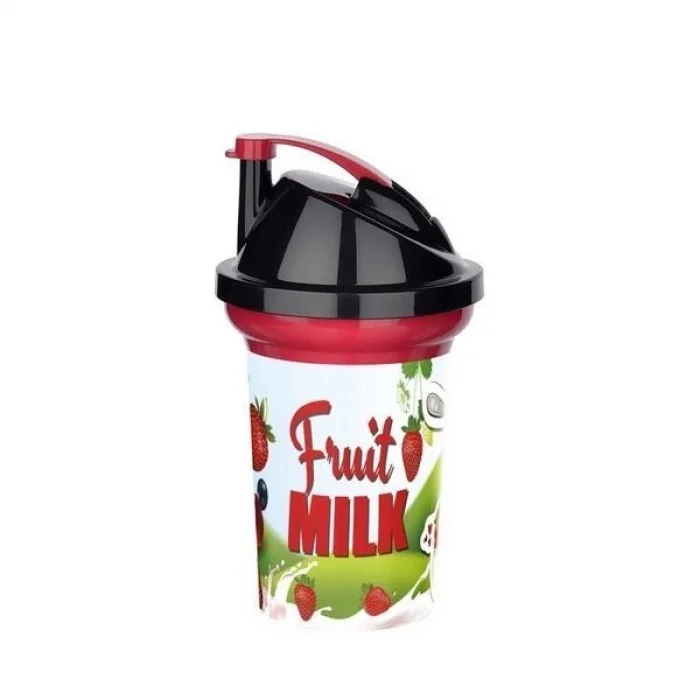 BUĞZ Tedy Pipetli Çocuk Içecek Bardağı Desenli Bardak 300ml