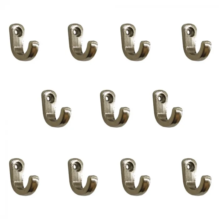 BUĞZ Tekli Bijuteri, Dekor Askısı - Nikel, 100 Adet, 10x18x22 Mm