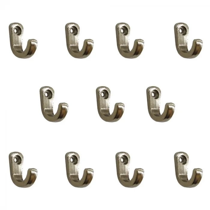 BUĞZ Tekli Bijuteri, Dekor Askısı - Nikel, 100 Adet, 10x18x22 Mm