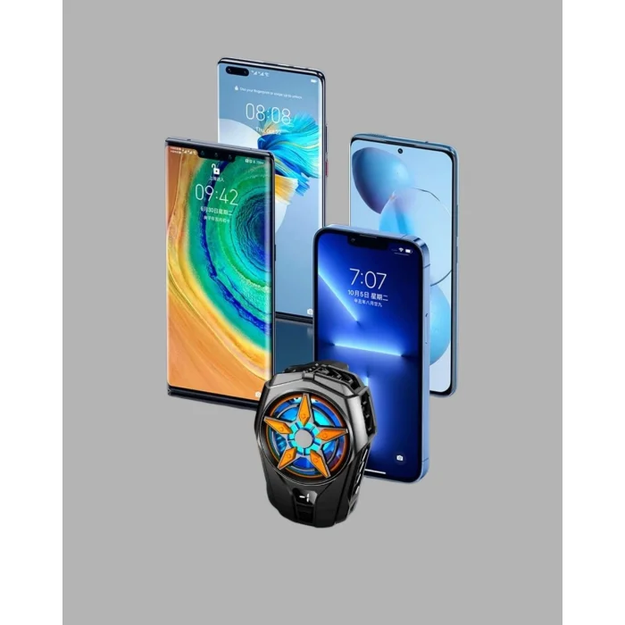 BUĞZ Telefon Soğutucu Radyatör Type-C Bağlantılı 2 Kademeli Dijital Kontrollü