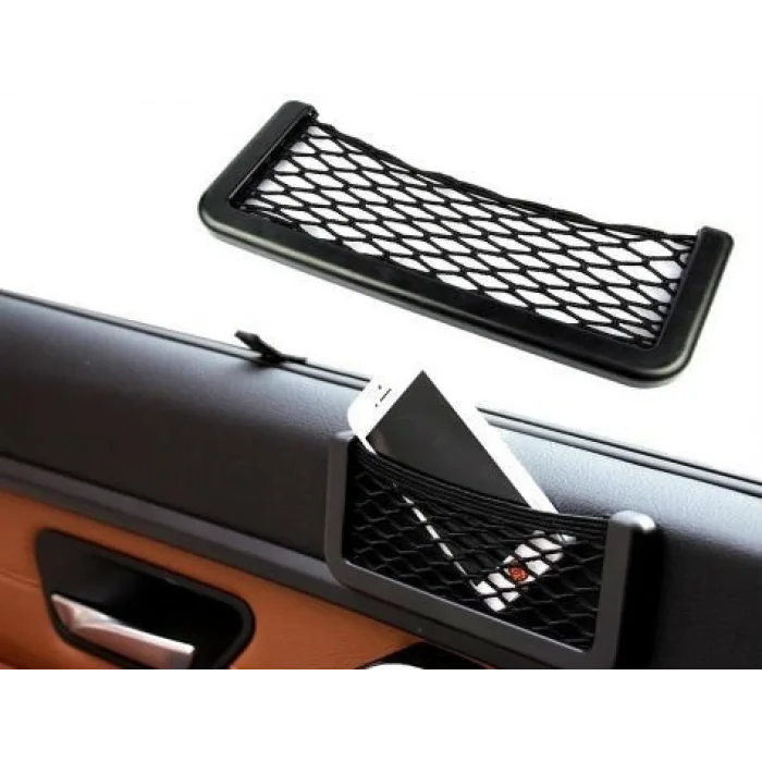 BUĞZ Telefon Tutucu Torpidoya Yapışan File 15*8 Cm