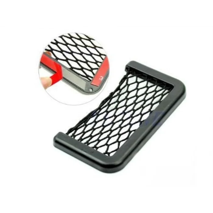 BUĞZ Telefon Tutucu Torpidoya Yapışan File 15*8 Cm