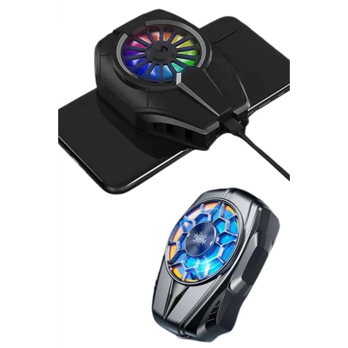  Telefonu Soğutma Fanı Radyatör Mobil Cihazlara Uyumlu Soğutucu