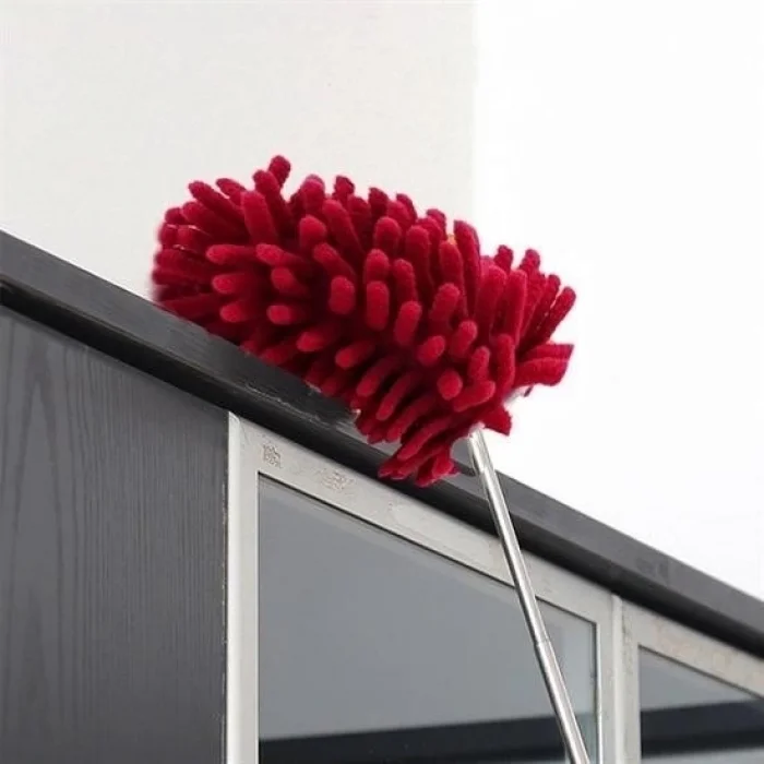 BUĞZ Teleskopik Mikrofiber Pratik Uzayabilen Toz Alma Fırçası Aparatı