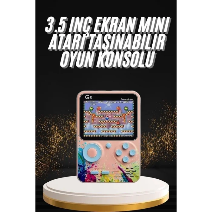 BUĞZ Televizyona Bağlanan Çift Joystick Taşınabilir Klasik Retro Oyunlu