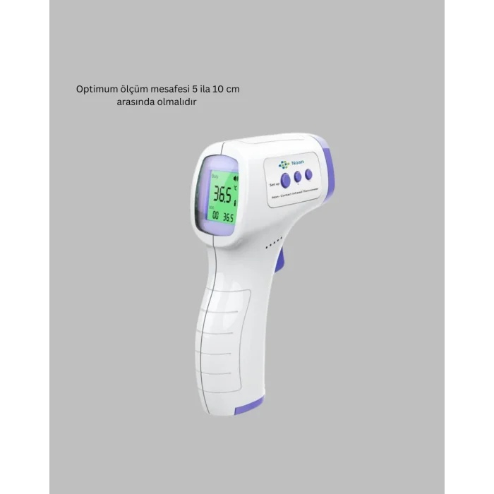 BUĞZ Temassız Ateş Ölçer Dijital Kızılötesi Termometre Hızlı Ölçüm - BUĞZ