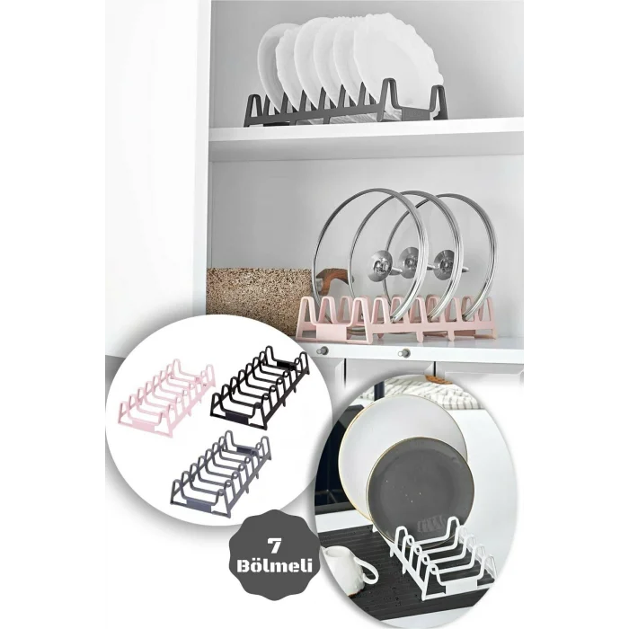 BUĞZ Tencere Kapağı Organizeri - Pratik Tabaklık