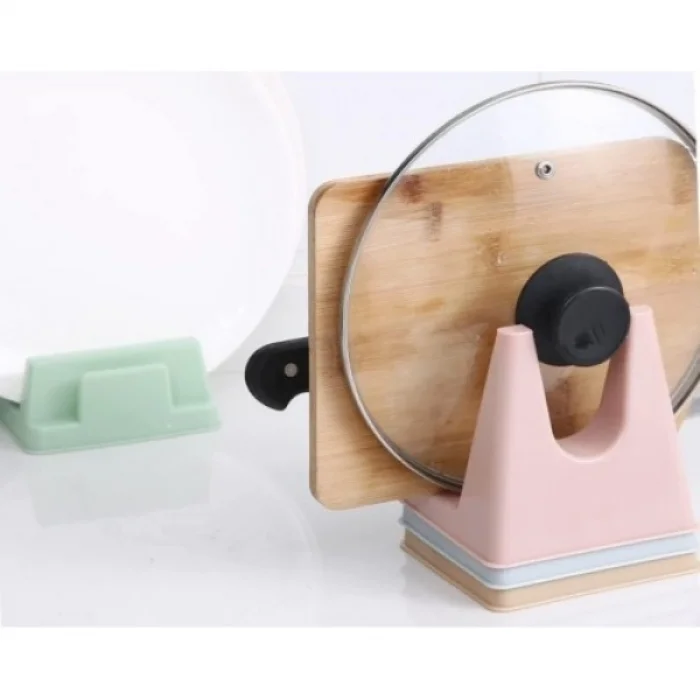 BUĞZ Tencere Kapağı ve Kesme Tahtası Tutucu Mutfak Standı