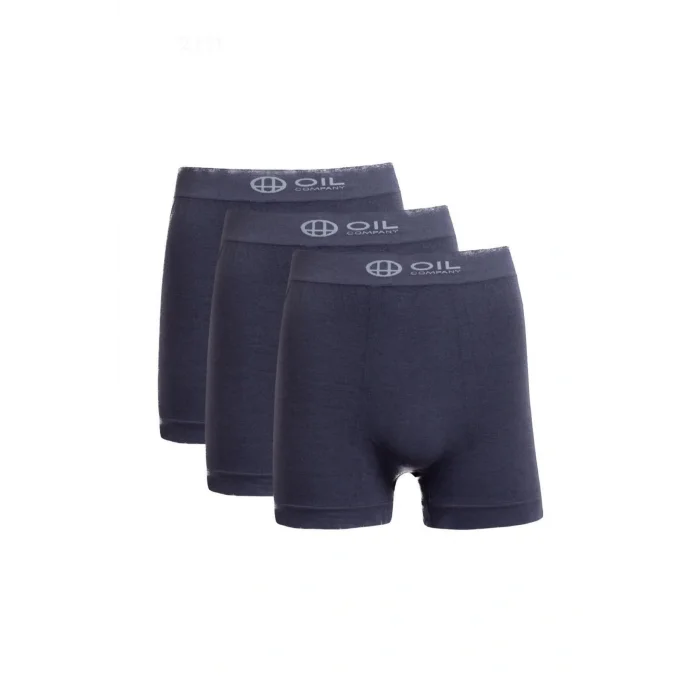OIL COMPANY BUĞZ Termal Lacivert 3LÜ Boxer Seamless III. Seviye