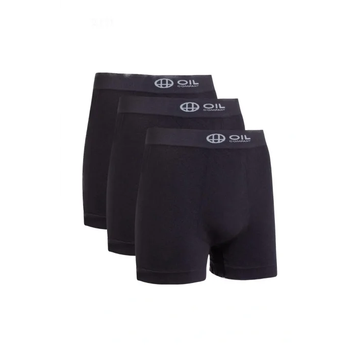 OIL COMPANY BUĞZ Termal Siyah 3LÜ Boxer Seamless III. Seviye