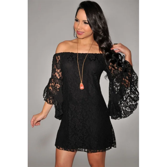 BUĞZ Terry Pau TP101225 Dantelli Elbise