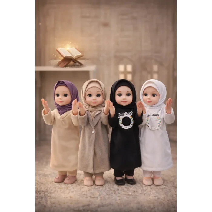 BUĞZ Tesettürlü Edep Bebek Dua Eden ve İlahi Söyleyen Ramazan Oyuncağı