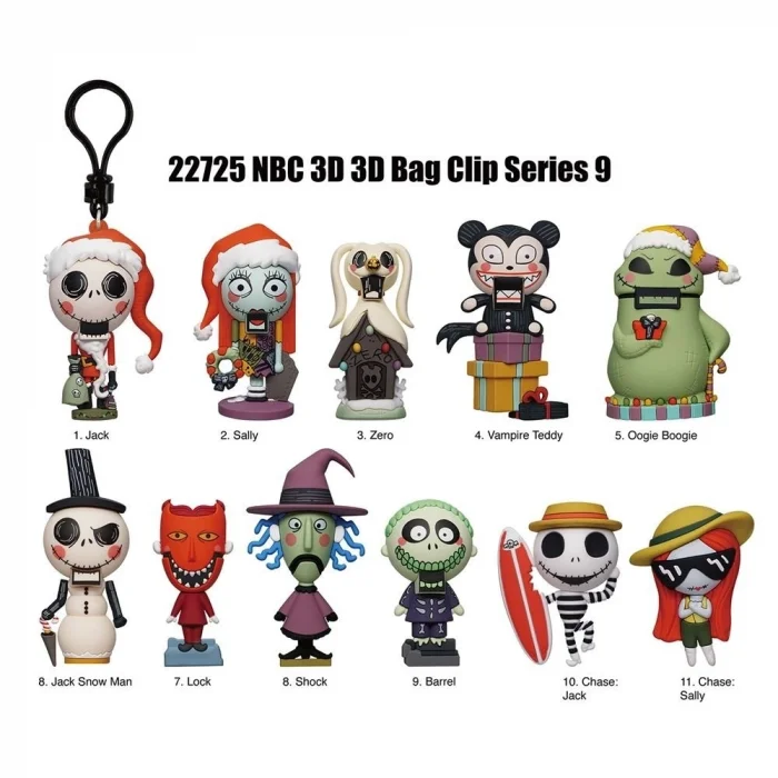 BUĞZ The Nightmare Before Christmas Klipsli Figür Seri 9