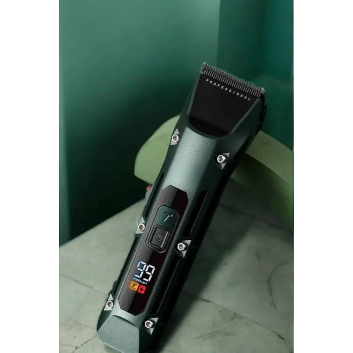  Tıraş Makinesi Dijital Göstergeli Turbo Motor Paslanmaz Çelik