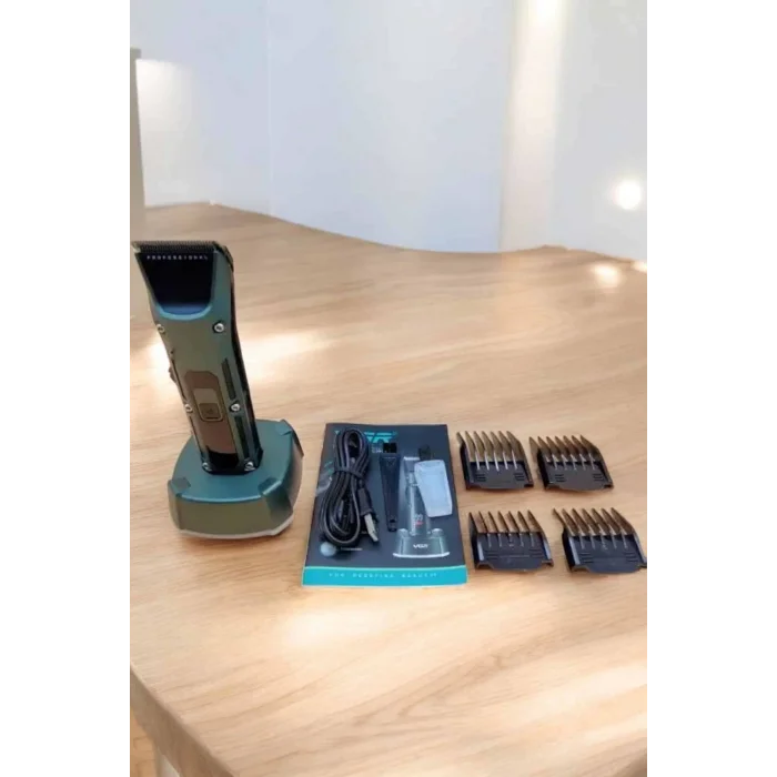  Tıraş Makinesi Dijital Göstergeli Turbo Motor Paslanmaz Çelik