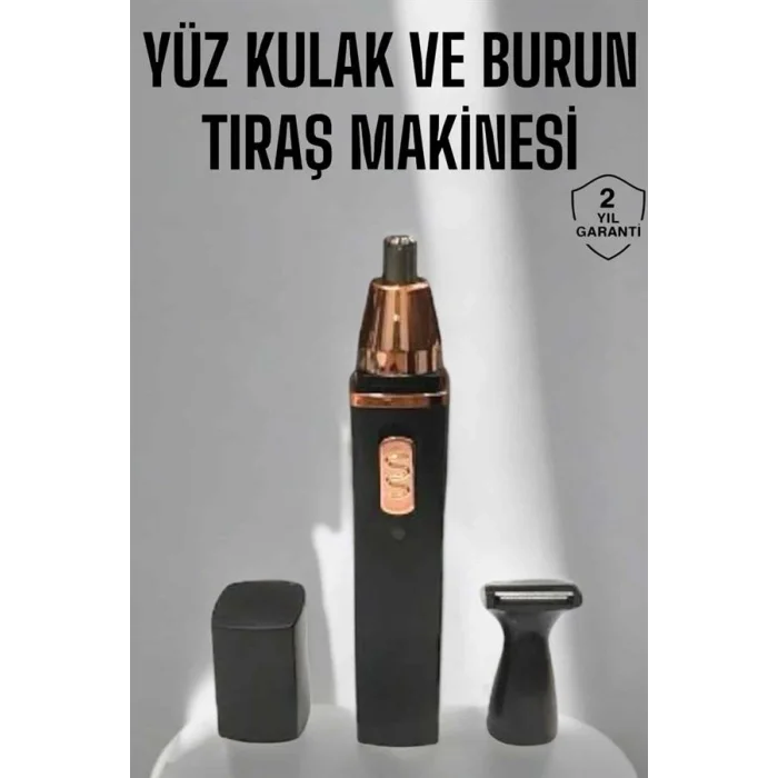 BUĞZ Tıraş Makinesi Kulak Burun ve Yüz Temizleyici Şarjlı Mini - Lisinya