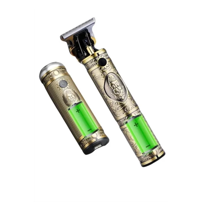  Tıraş Makinesi Pro 3 Başlıklı Dijital Göstergeli Saç Sakal Kulak ve Burun