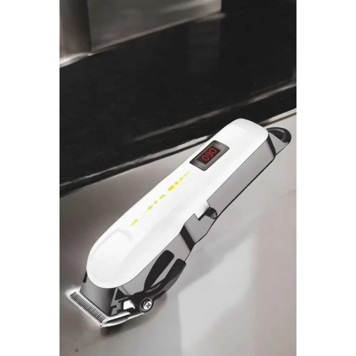 BUĞZ Tıraş Makinesi Profesyonel Saç Ve Sakal Kesme Milim Ayarlı Dijital Göstergeli