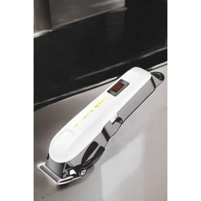 BUĞZ Tıraş Makinesi Profesyonel Saç Ve Sakal Kesme Milim Ayarlı Dijital Göstergeli