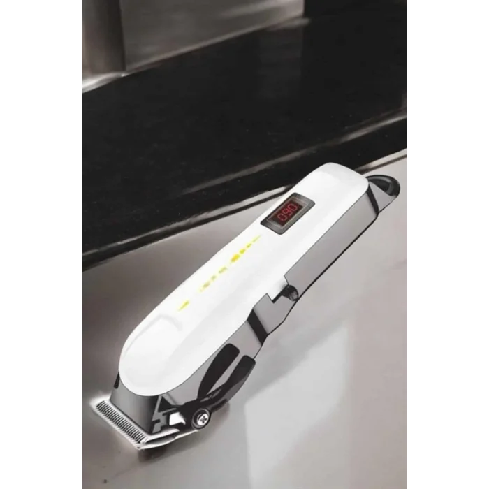 BUĞZ Tıraş Makinesi Profesyonel Saç Ve Sakal Kesme Milim Ayarlı Dijital Göstergeli - BUĞZ