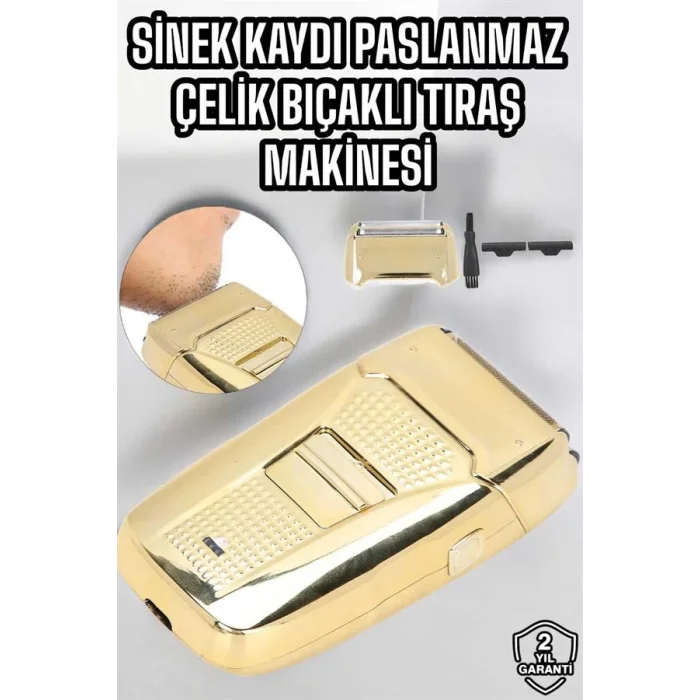 BUĞZ Tıraş Makinesi Sinek Kaydı Saç Sakal ve Vücut Tıraşına Uygun - Lisinya