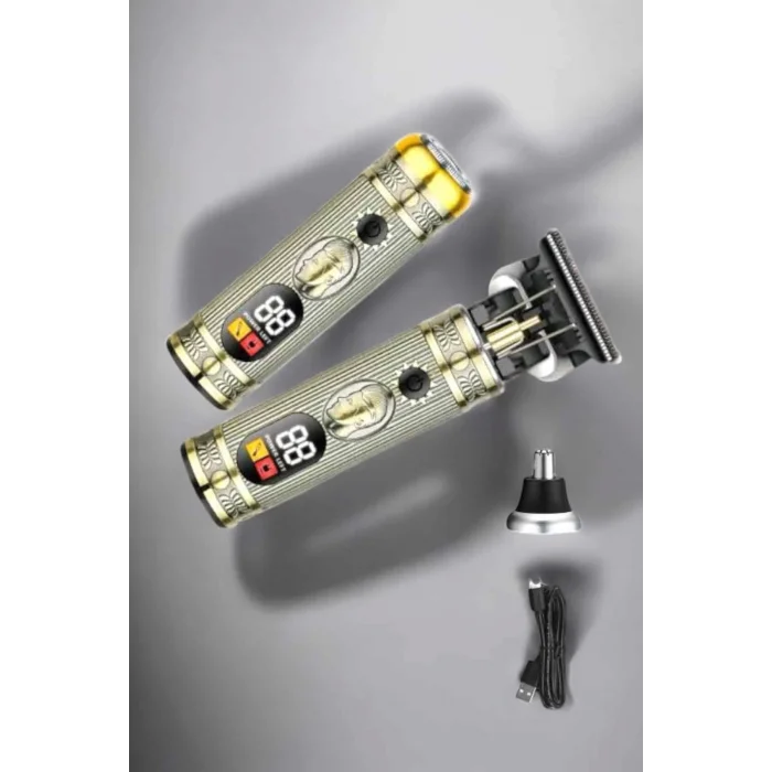  Tıraş Makinesi Üç Başlıklı Saç Sakal ve Vücut Tıraşına Uygun