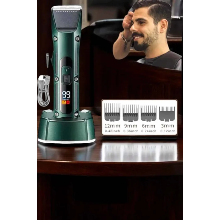 BUĞZ Tıraş Makinesi Uzun Pil Ömrü Şarjlı Günlük Tıraş Makinesi - BUĞZ
