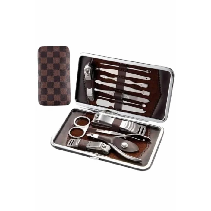  Tırnak Bakımı Tırnak Makası Profesyonel 12 Parça El Ayak Manikür Pedikür Seti