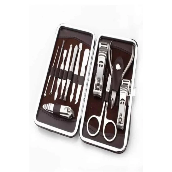  Tırnak Bakımı Tırnak Makası Profesyonel 12 Parça El Ayak Manikür Pedikür Seti