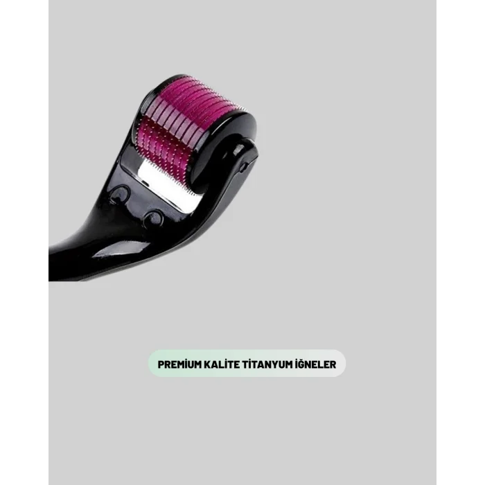 BUĞZ Titanyum İğneli Derma Roller – Evde Cilt Bakımı İçin Uygun