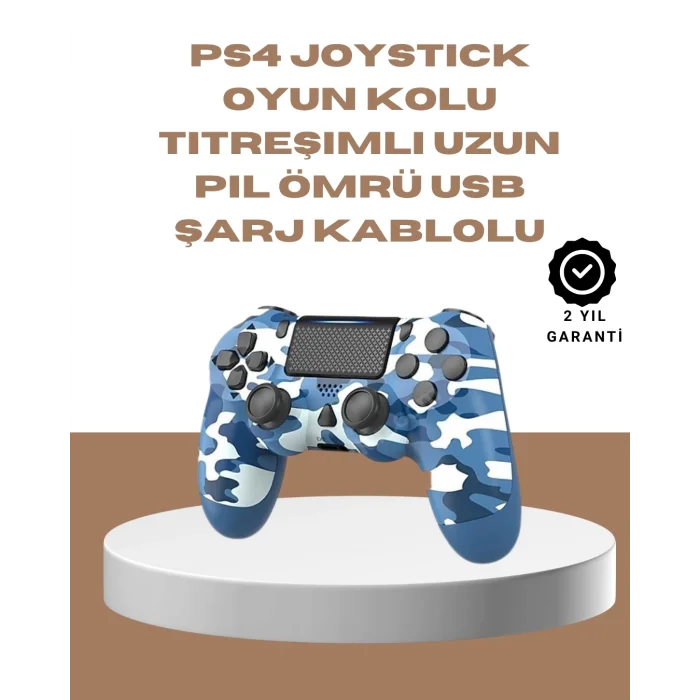  Titreşim Motorlu Oyun Kolu – Gerçekçi Geri Bildirim ve Etkileşim