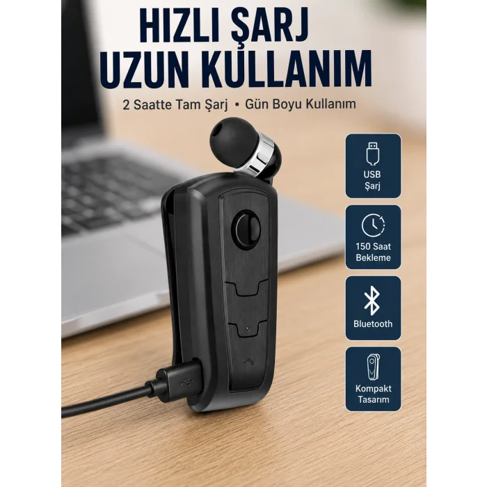 BUĞZ Titreşimli Bluetooth Kulaklık Fineblue F910 Uzun Pil Ömrü Yeni Nesil