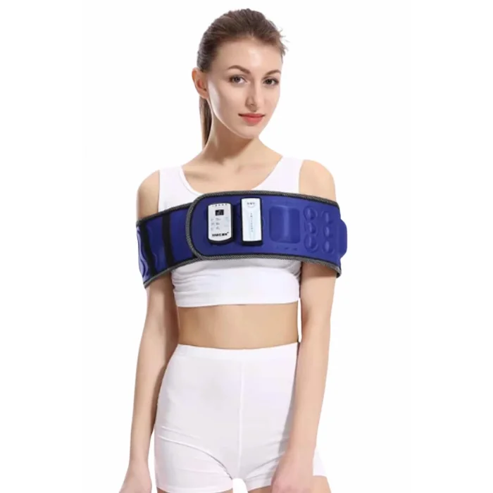  Titreşimli Kas Gevşetici Masaj Kemeri Zayıflama Aleti Bel Bölge Sırt Masaj Aleti