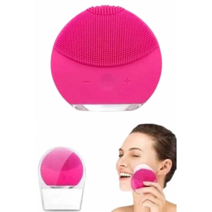  Titreşimli Yüz Masaj Aleti Titreşimli Makyaj Temizleme Cihazı