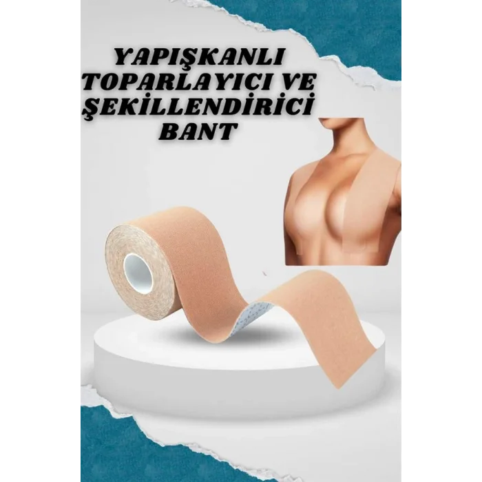 BUĞZ Toparlayıcı Göğüs Bandı Şekillendirici Ten Rengine Uygun Esnek Hassas Ciltlere Uygun - BUĞZ