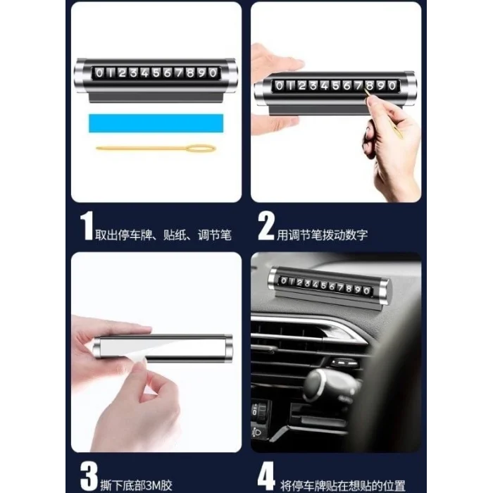 BUĞZ Torpido Üstü Silindir Numaratör Lüx 4 Renk