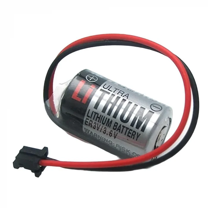 BUĞZ TOSHIBA ER3V 3.6V 1/2AA Size Lithium Pil - Siyah Soket