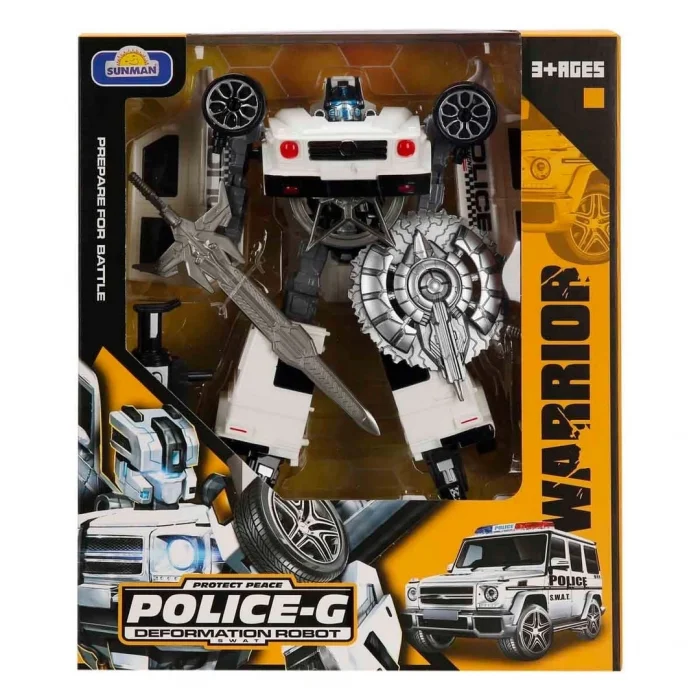  Transformer Police Robotları
