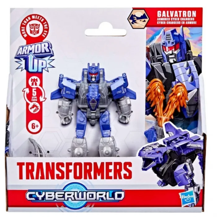 BUĞZ Transformers Cyberworld Zırhlı Galvatron Aksiyon Figürü