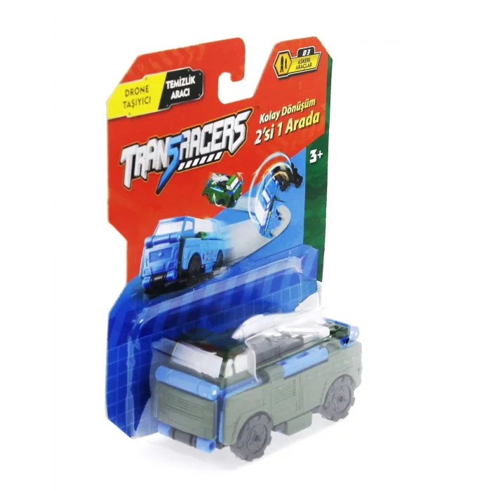  Transracers Dönüşen Araçlar Askeri Araçlar Drone / Temizlik Aracı