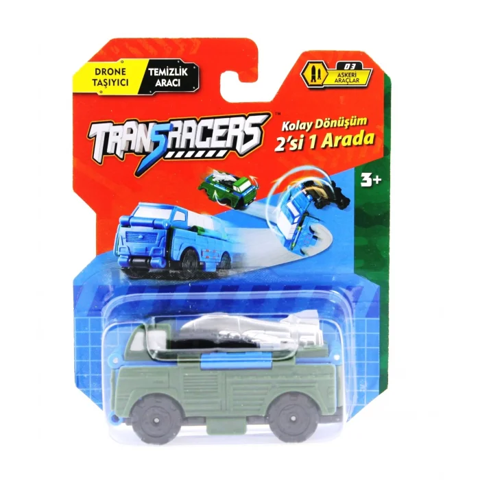  Transracers Dönüşen Araçlar Askeri Araçlar Drone / Temizlik Aracı