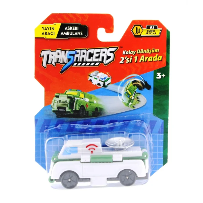  Transracers Dönüşen Araçlar Askeri Araçlar Yayın Aracı / Ambulans