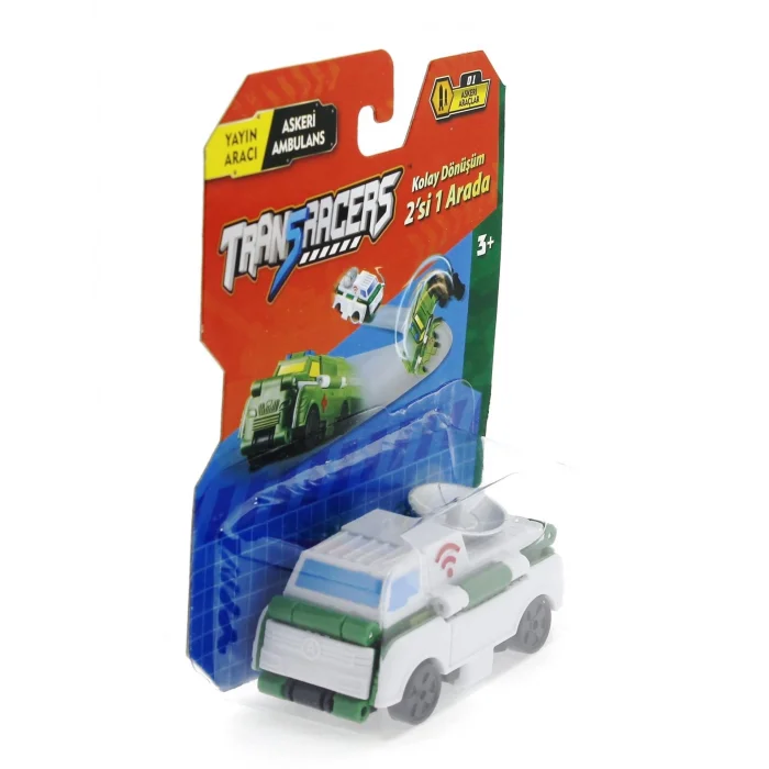  Transracers Dönüşen Araçlar Askeri Araçlar Yayın Aracı / Ambulans